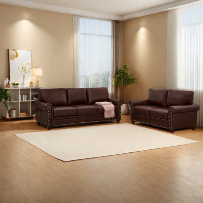 Modern Burgundy Sofas, Pu Leather Sectional With Storage For Living Room