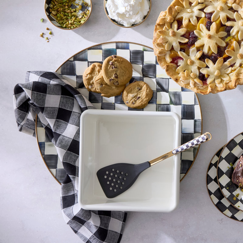 Courtly Check Serving Platter