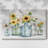 Sunflower Extravaganza-Gallery Wrapped Canvas-245242221