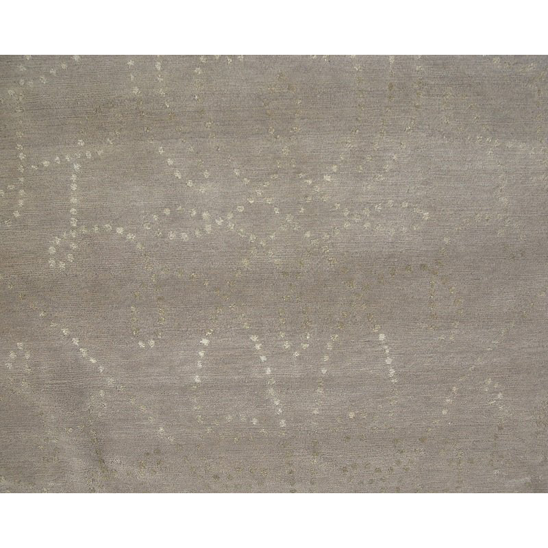 Tiara Floral Area Rug in Gold/Gray, Rectangle 2' x 3'