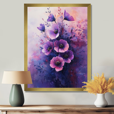 Laurie Hues II - Décoration murale florale