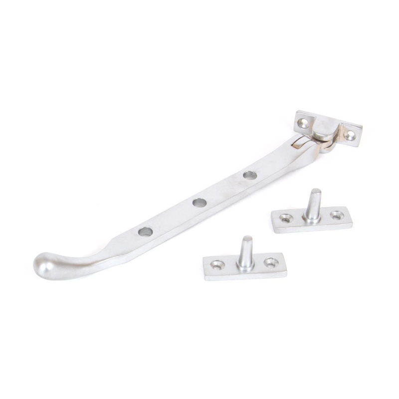 Peardrop Stay Door Accessory, Satin Chrome