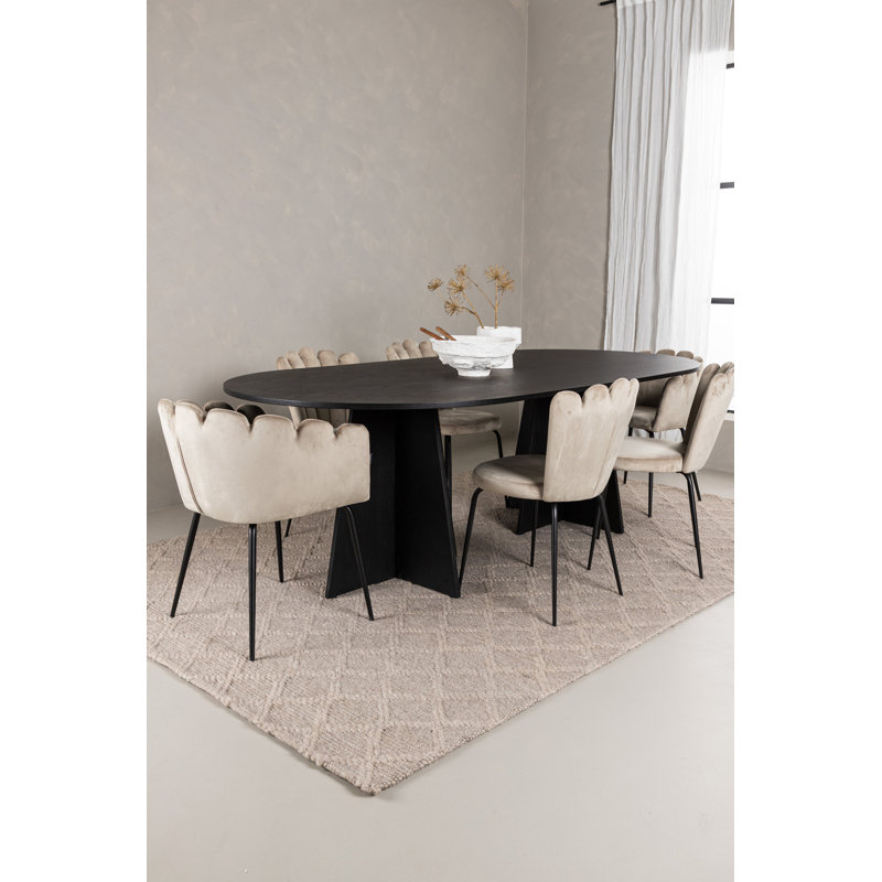 Baiardo 4 - Person Dining Set