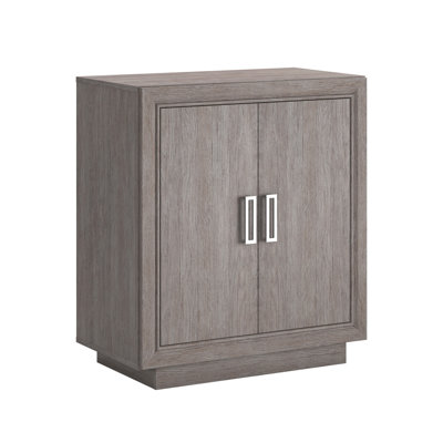 Armoire de rangement, finition grise