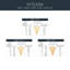 Luminaire d'appoint Integra 375 lumens 3000K 60 degrés en bronze architectural texturé