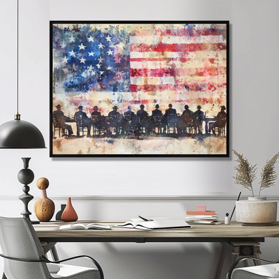 Lakina - USA Patriotist Wall Art