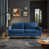 100 % polyester bleu est en rupture de stock