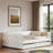 Upholstered Daybed With Trundle And Led