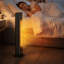 Living And Home 2000W 5180 BTU Electric Tower Space Heater with Adjustable Thermostat and with Digital Display