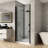 30"-31 1/4" W x 72" H Bi-Fold Frameless Shower Door with Clear Glass-102322977