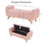 Banquette de lit rembourrée au design moderne avec rangement-303255161-303255166