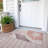 Chrissean Washable Abstract Indoor / Outdoor Rug-2003390021