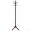 Merlot Coat Rack With Twisted Post