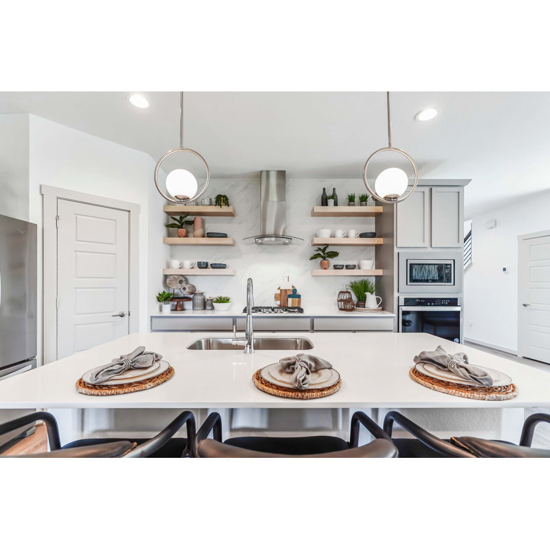 Decimus 1 - Light Polished Nickel Single Pendant