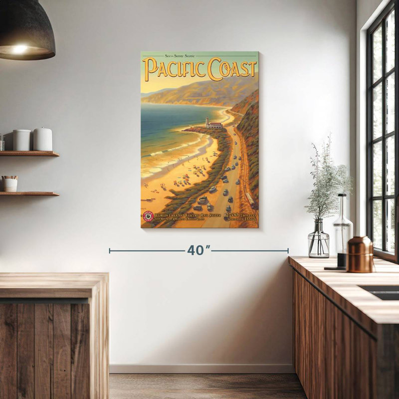 Gillard Pacific Coast, 39" H x 26" W