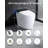  BCANHOME Smart Toilet with Tankless Bidet Wash, MAP 1000g Powerful Flush, Auto Open Lid, 1.28 Gallons Auto Dual Flush, Heat Seat, Warm Wash/Dryer, Soft Closing, Remote Control-129225267