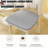 Summer Flax And Linen Horseshoe Shaped Chair Cushions Dining Chair Cushions With Straps Non-sliped-1549377321