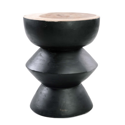 Costachi Solid Wood Accent Stool