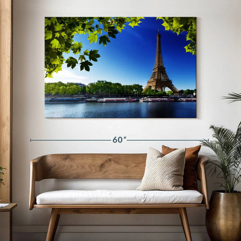 Kavia Iconic Eiffel Tower, 34" H x 51" W