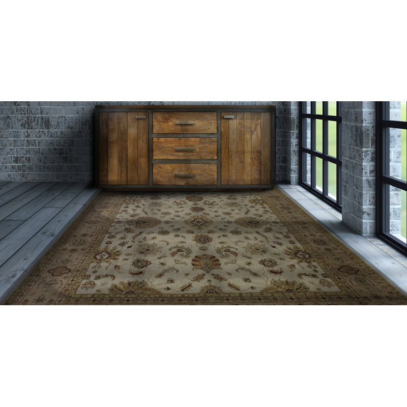Severus Wool Oriental Indoor Rug