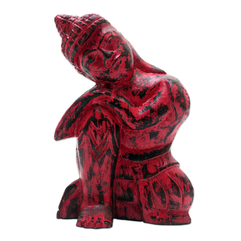 Wood Garden Statue
