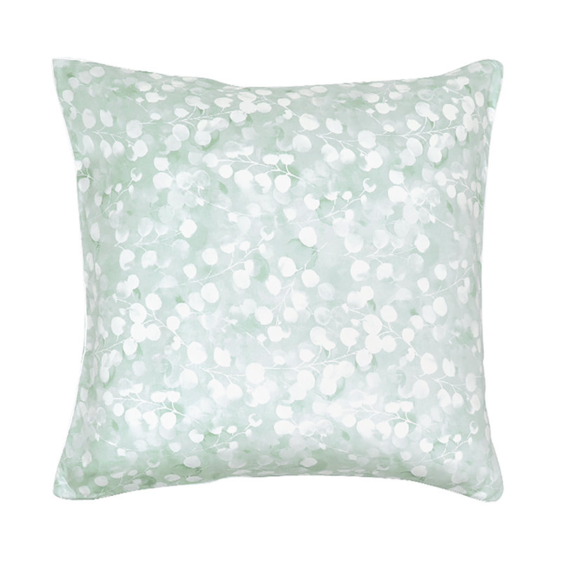 Rosée sauge Euro sham, Standard, Rosée sauge, Green; White