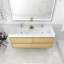 Base de meuble-lavabo mural 60 po avec dessus en acrylique renforcé Noble Moreno-1735985256