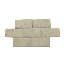 3x6 IVORY UNFILLED & DEEP