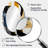 Glam Gold And Black Expression I - Modern Oval Wall Mirror-492376464