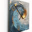 Spirales vibrantes dorées - Spirales abstraites-1526241057