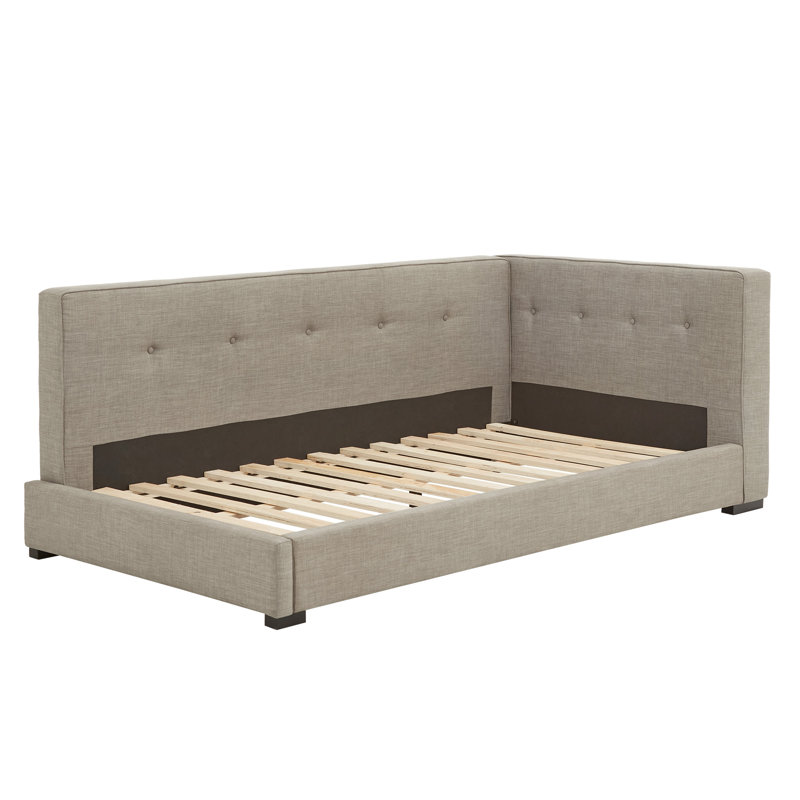 Kian Upholstered Platform Bed, Twin