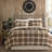 Woolrich Lumberjack Classic Quilting Soft and Cozy Solid Reverse Down Alternative Comforter Set-11998254