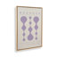 Affiche mauve rétro Bauhaus mauve sur toile tendue-672265597-699685420-699685460