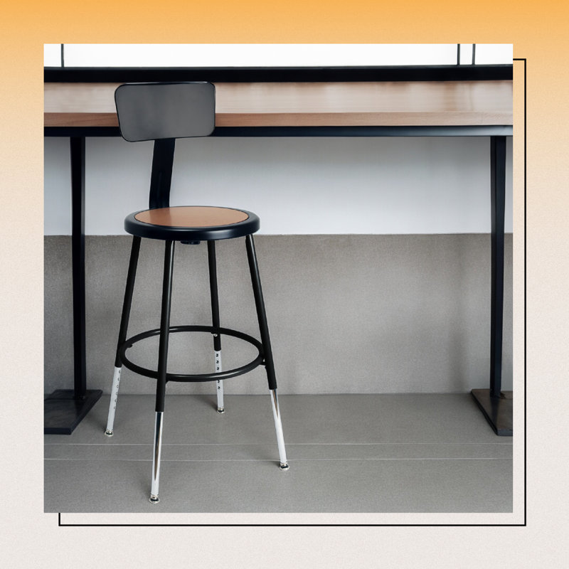 Tabouret Felix, Noir, Bar Stool