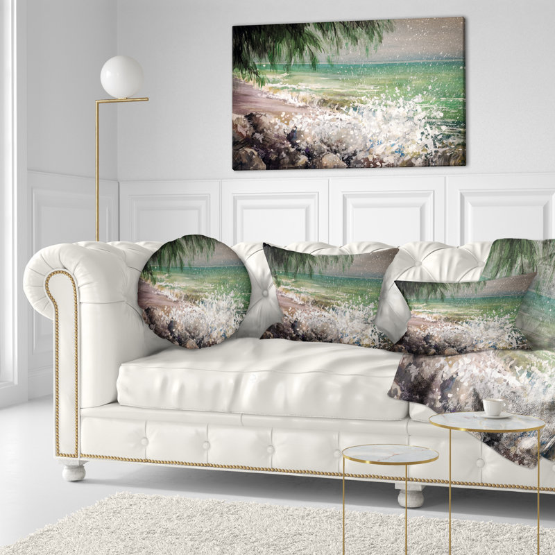 Housse de coussin rectangulaire et insert
