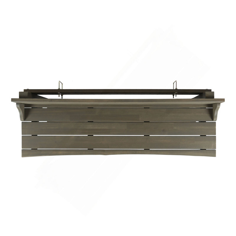 Table de bar d'extérieur en bois d'acacia