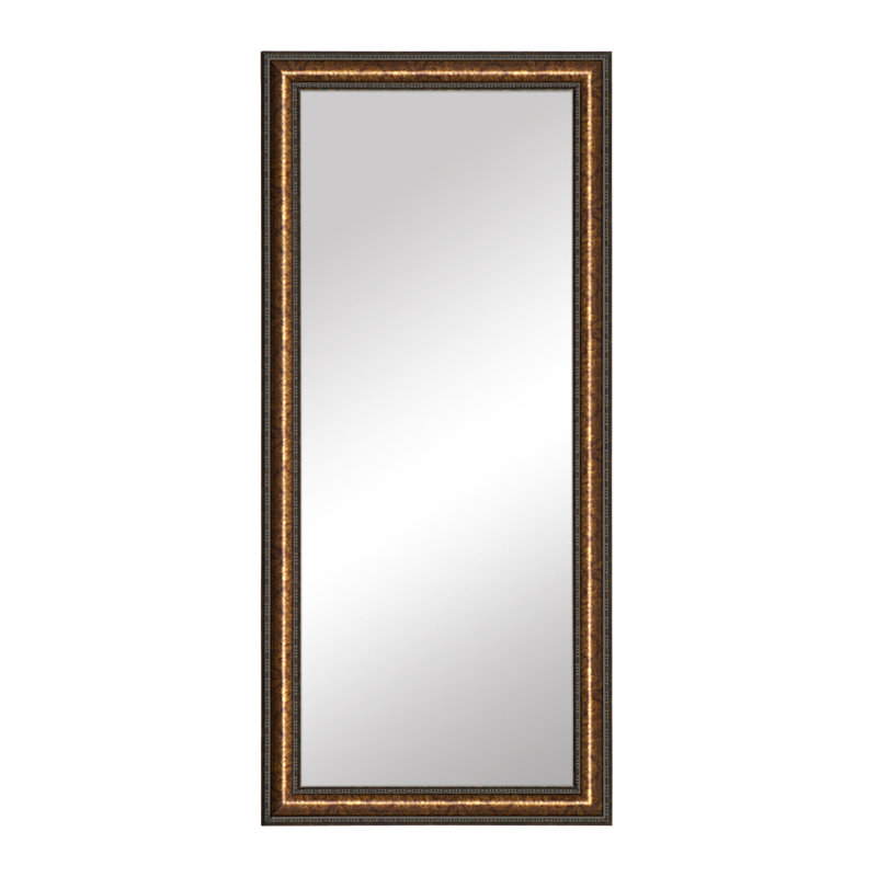 Somerset Collection, Full Length Mirror, in a Bronze Finish, Ideal Dressing Room Mirror, True Reflections Glass, Wood Frame,  Lean Against Wall or Wall-Mounted