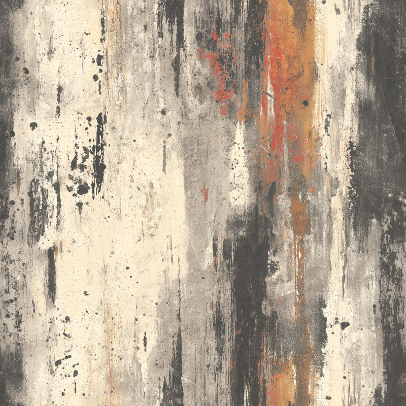 Papier peint texturé abstrait grunge, Peel and Stick
