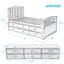 Platform Storage Bed With Drawers-1630219555