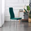 Milano Black Dining Table With 4 Monza Velvet Chairs-1500477095