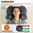 USB Heated Cervical Neck Pillow, Zero Pressure Memory Foam Bed Pillow with 3 Heat Levels & Eye Mask for Neck Pain Relief