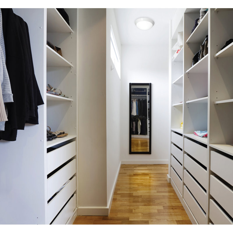 Capp Glass Flush Mount, White, 3.75" H x 11.25" W x 11.25" D