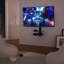 Lawernce Black Tilt TV Wall Mount with Shelving, for TVs 37-60"