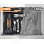 Rangement pour ustensiles de cuisine extensible Silverware Organiser