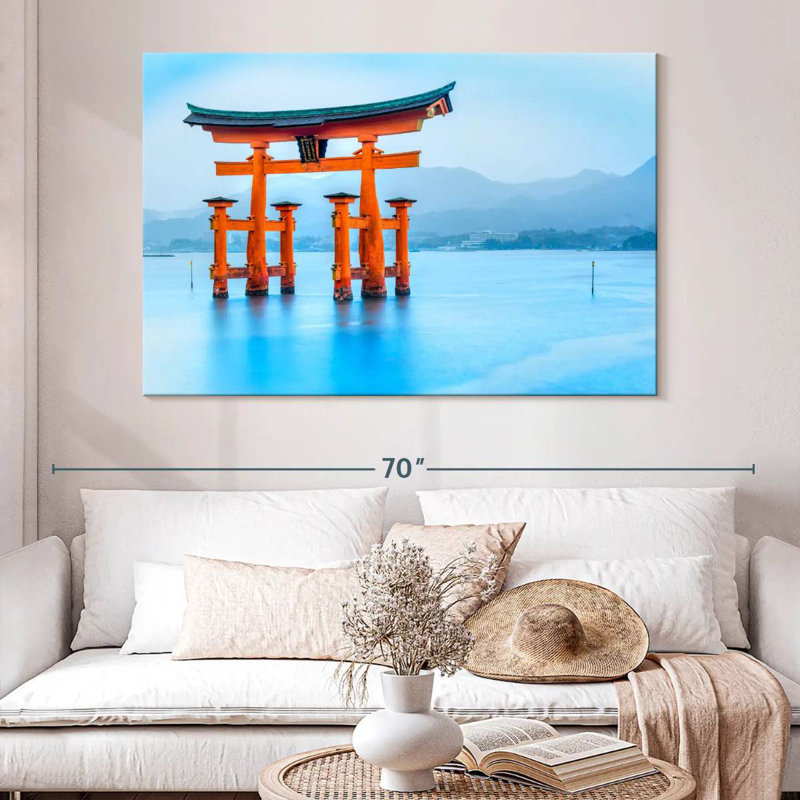 Lilie Miyajima Torii Gate, 34" H x 51" W
