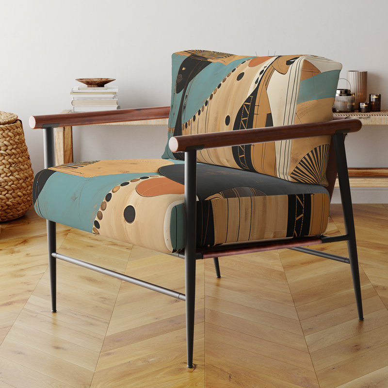 Fauteuil Portait Harlem Renaissance I, Noir