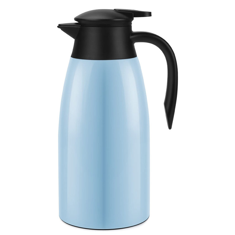 Thermal Coffee Carafe 68 Oz - 12 Hours Hot Beverage Dispenser, Insulated  Stainle