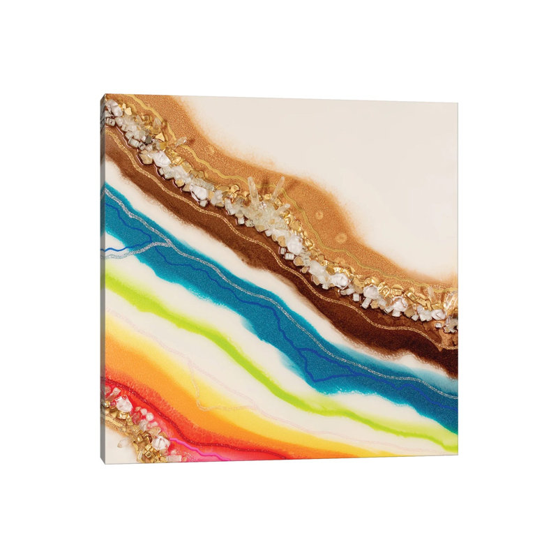Perfume De Sirena I - Wrapped Canvas Painting, 30.48 cm H x 30.48 cm W