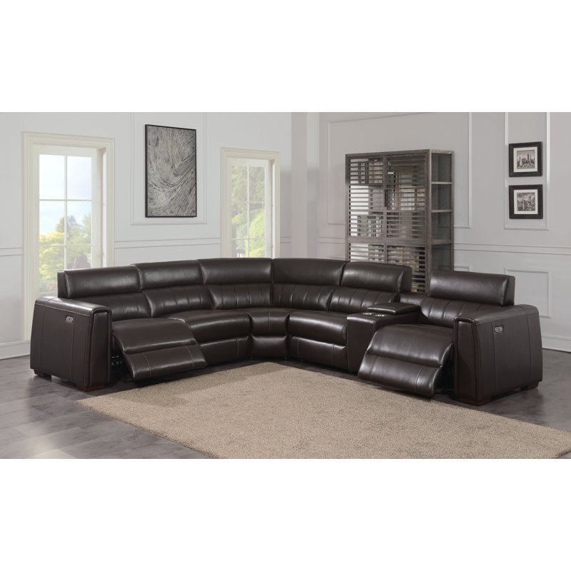 Canapé modulaire inclinable de 180 po Beauville