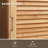Kleankin Tall Bathroom Cabinet With Drawer And Slatted Shelves, Slim Bamboo Linen Tower With Louvered Door, Natural